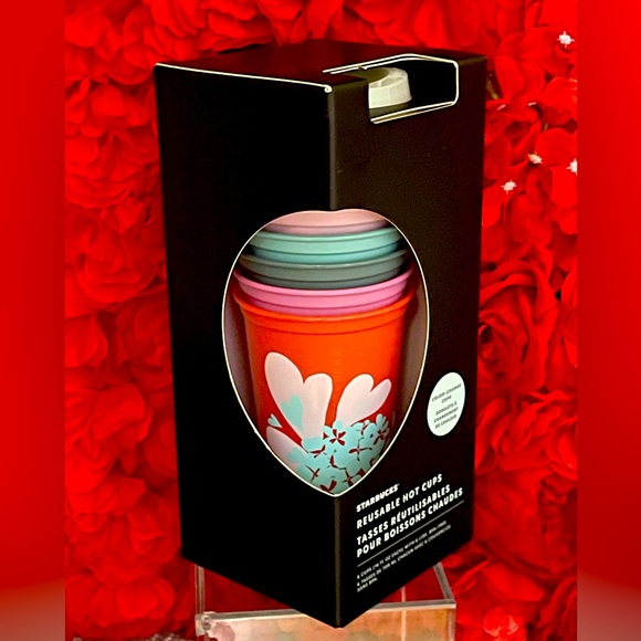 Starbucks Accessories Nwtstarbucks 224 Valentines Day Boxed Set Of 6 Grande Color Changing